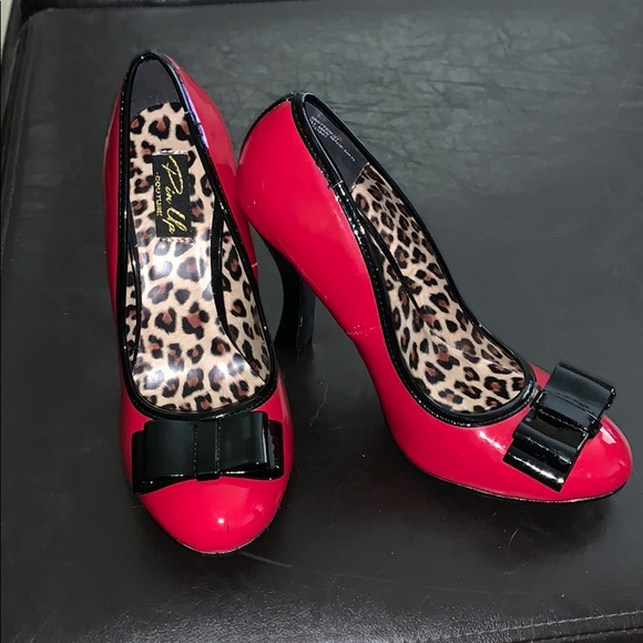 Pinup Couture Shoes - Pinup Couture candy apple shoes size 7